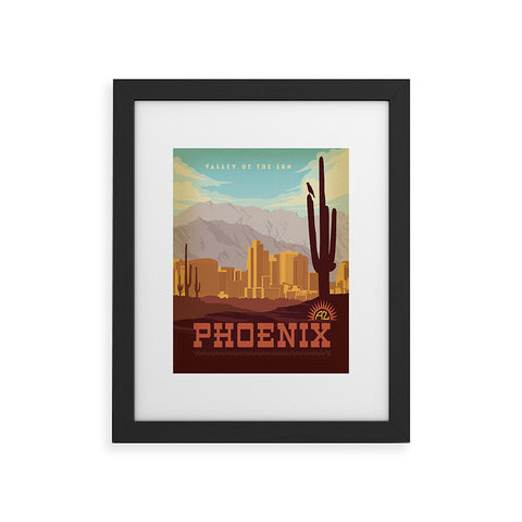 Anderson Design Group Phoenix Framed Art Print