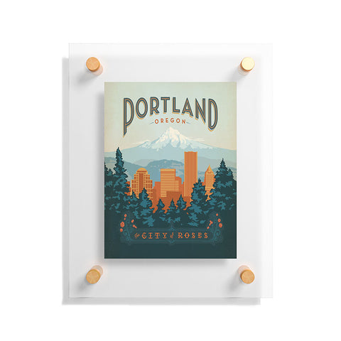 Anderson Design Group Portland Floating Acrylic Print