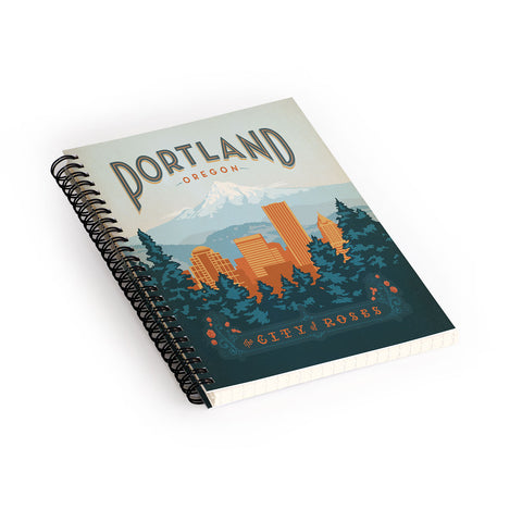 Anderson Design Group Portland Spiral Notebook