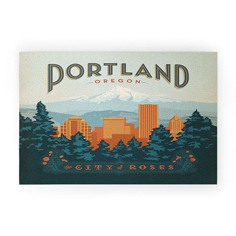 Anderson Design Group Portland Welcome Mat