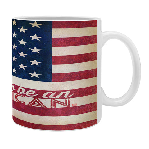 Anderson Design Group Proud To Be An American Flag Coffee Mug