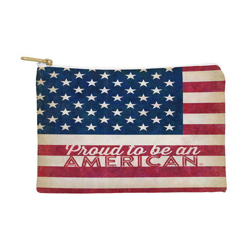Anderson Design Group Proud To Be An American Flag Pouch