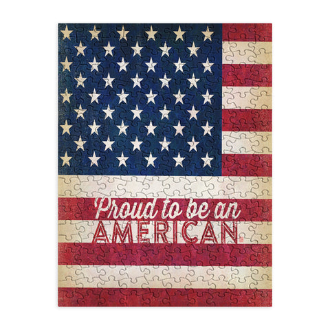 Anderson Design Group Proud To Be An American Flag Puzzle