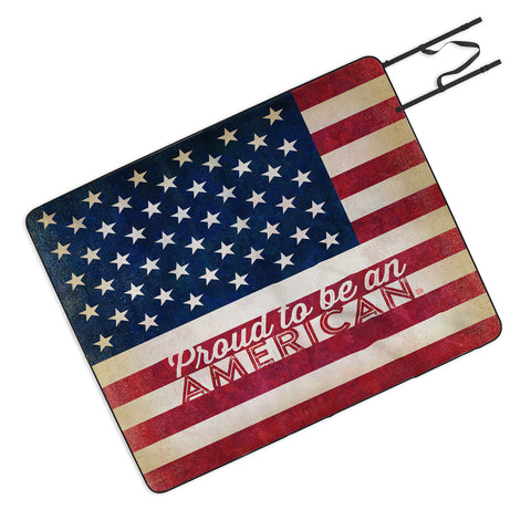 Anderson Design Group Proud To Be An American Flag Picnic Blanket
