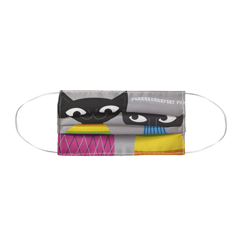 Anderson Design Group Rainbow Cats Face Mask