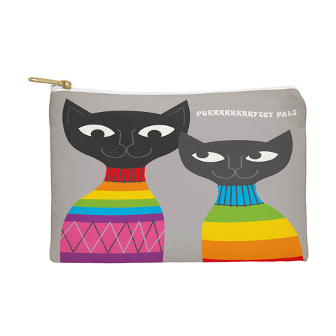 Anderson Design Group Rainbow Cats Pouch