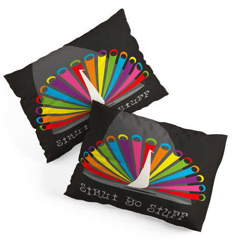 Anderson Design Group Rainbow Peacock Pillow Shams