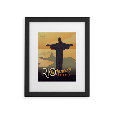 Anderson Design Group Rio De Janeiro Framed Art Print