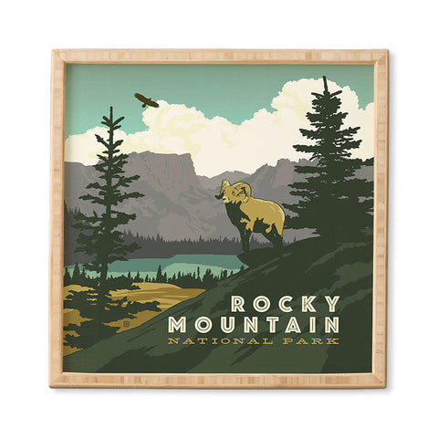 Anderson Design Group Rocky Mountain National Park Framed Wall Art
