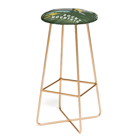 Anderson Design Group Rocky Mountain National Park Bar Stool