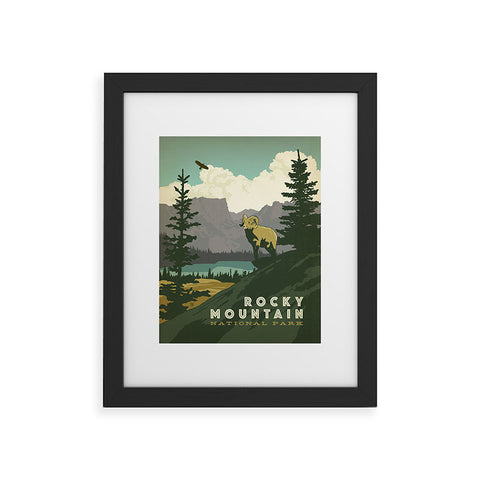 Anderson Design Group Rocky Mountain National Park Framed Art Print