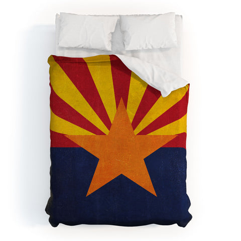 Anderson Design Group Rustic Arizona State Flag Duvet Cover