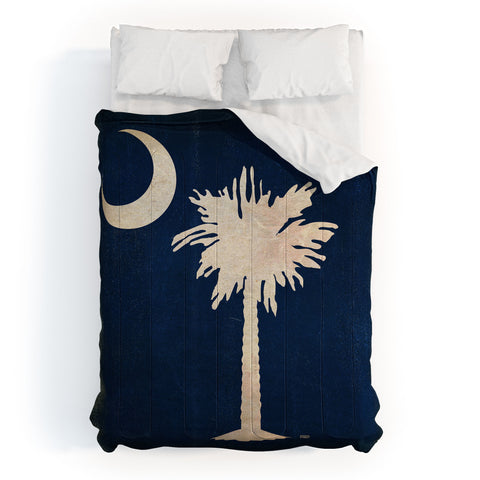 Anderson Design Group Rustic South Carolina State Flag Comforter