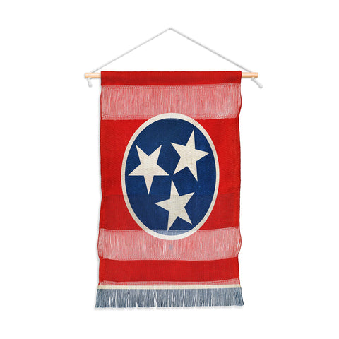 Anderson Design Group Rustic Tennessee State Flag Wall Hanging Portrait