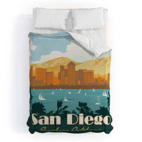 Anderson Design Group San Diego Duvet Cover