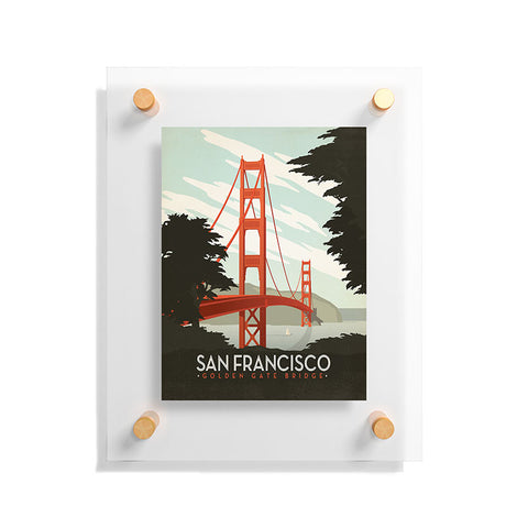 Anderson Design Group San Francisco Floating Acrylic Print