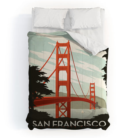 Anderson Design Group San Francisco Comforter