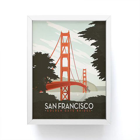 Anderson Design Group San Francisco Framed Mini Art Print
