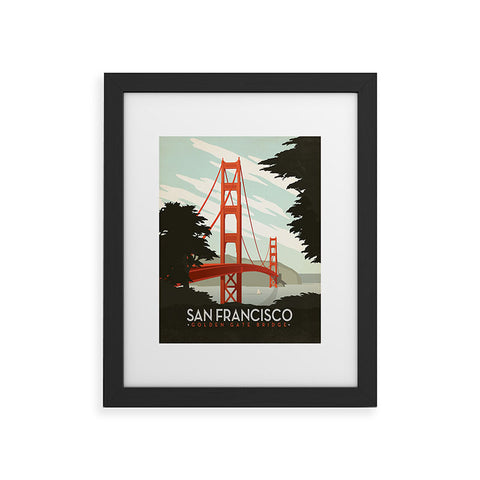 Anderson Design Group San Francisco Framed Art Print
