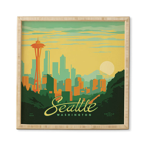 Anderson Design Group Seattle Framed Wall Art