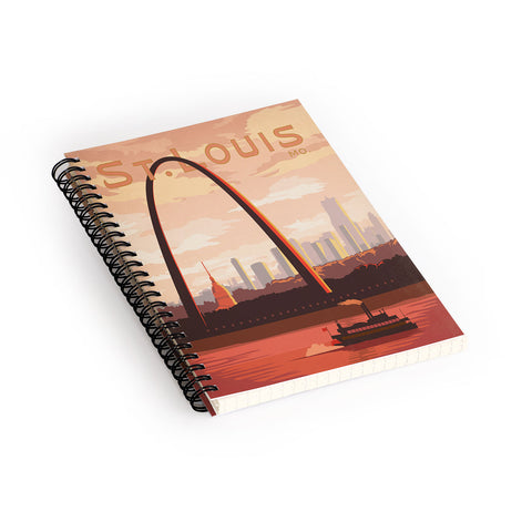 Anderson Design Group St Louis Spiral Notebook