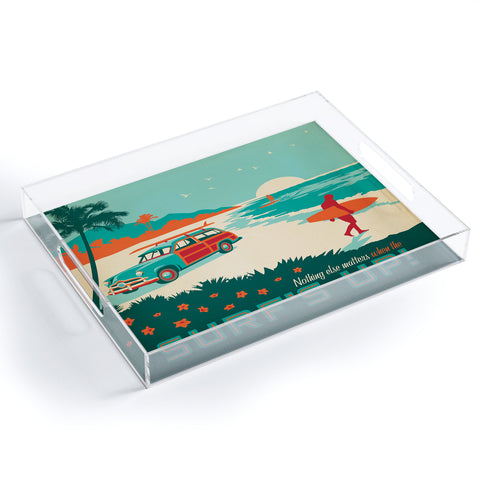 Anderson Design Group Surfs Up Acrylic Tray
