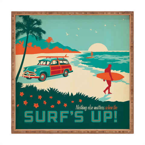 Anderson Design Group Surfs Up Square Tray