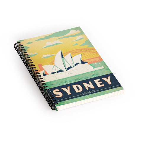 Anderson Design Group Sydney Spiral Notebook