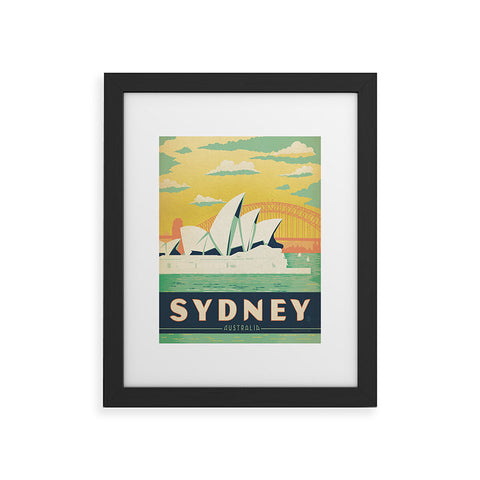 Anderson Design Group Sydney Framed Art Print
