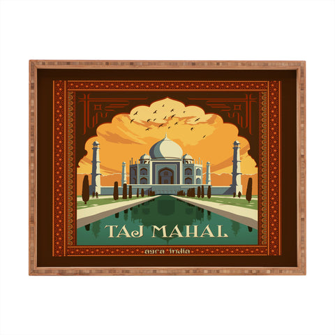 Anderson Design Group Taj Mahal Rectangular Tray