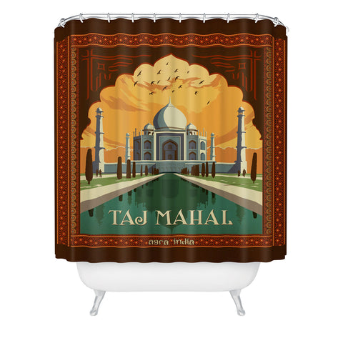 Anderson Design Group Taj Mahal Shower Curtain