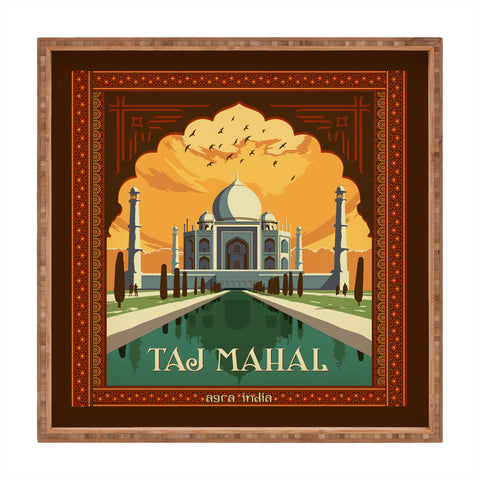 Anderson Design Group Taj Mahal Square Tray