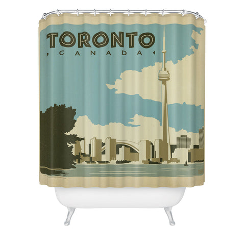 Anderson Design Group Toronto Shower Curtain