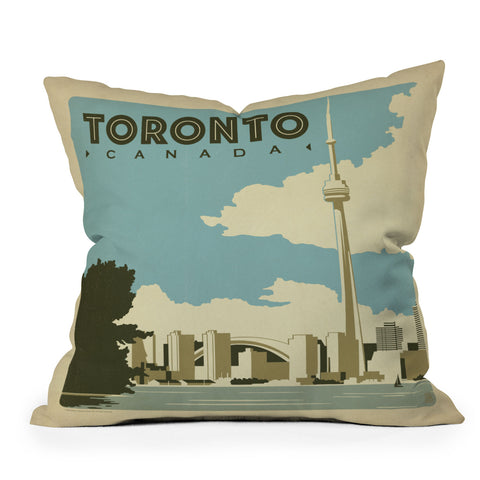 Anderson Design Group Toronto Throw Pillow
