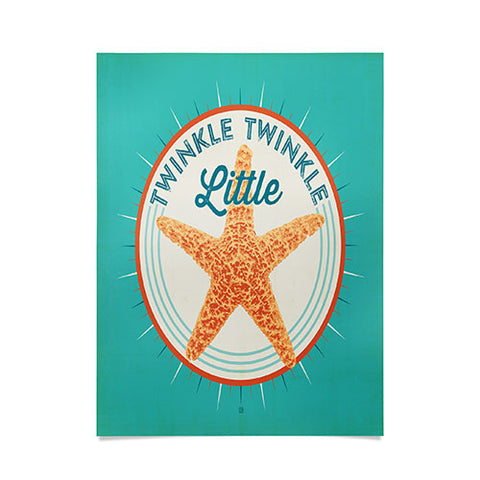 Anderson Design Group Twinkle Twinkle Little Star Poster