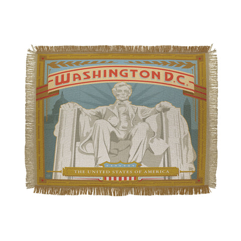Anderson Design Group Washington DC Throw Blanket