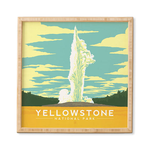 Anderson Design Group Yellowstone National Park Framed Wall Art