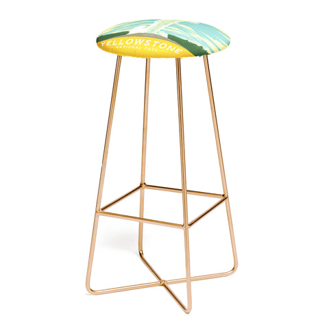 Anderson Design Group Yellowstone National Park Bar Stool