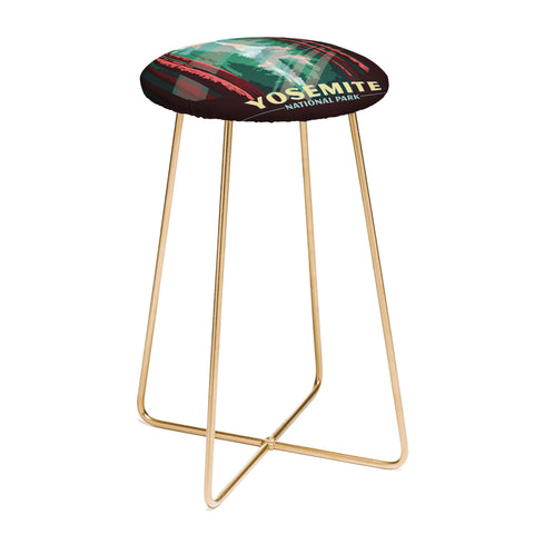 Anderson Design Group Yosemite National Park Counter Stool