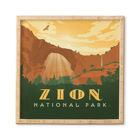 Anderson Design Group Zion National Park Framed Wall Art