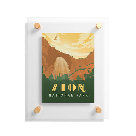 Anderson Design Group Zion National Park Floating Acrylic Print