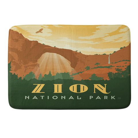 Anderson Design Group Zion National Park Memory Foam Bath Mat