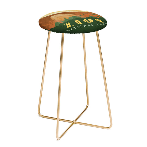 Anderson Design Group Zion National Park Counter Stool