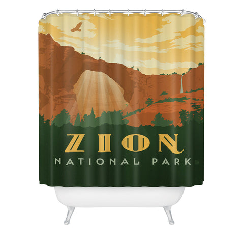 Anderson Design Group Zion National Park Shower Curtain