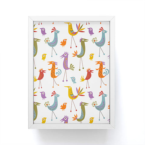 Andi Bird Bird Fun Framed Mini Art Print