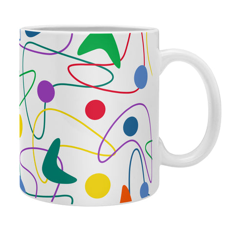 Andi Bird Boomerang white Coffee Mug