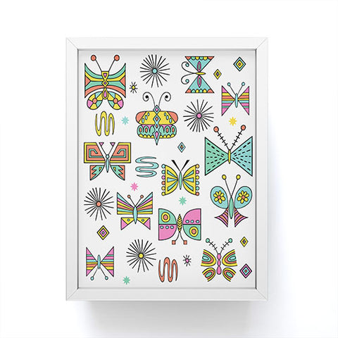 Andi Bird Butterfly Joy Framed Mini Art Print