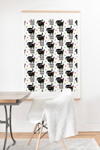 Andi Bird Dog Person Art Print And Hanger