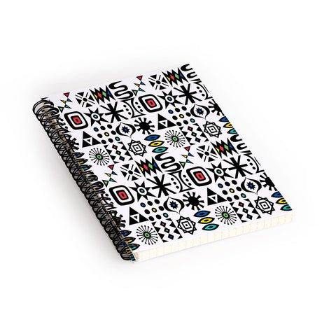 Andi Bird Flash Forward Black Spiral Notebook