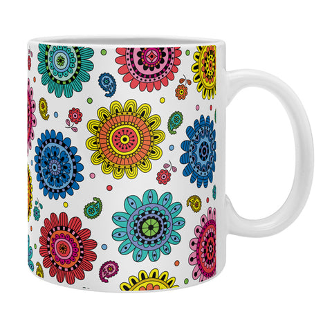 Andi Bird Flowers Of Desire White Coffee Mug